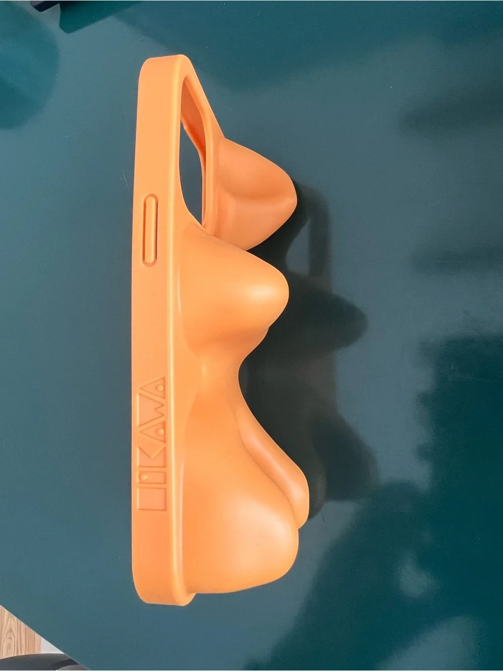 Orange Maximalist Sculpted Phone Case